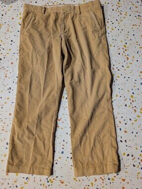 Men's LK Casual Corduroy Pants in Tan 36 X 29